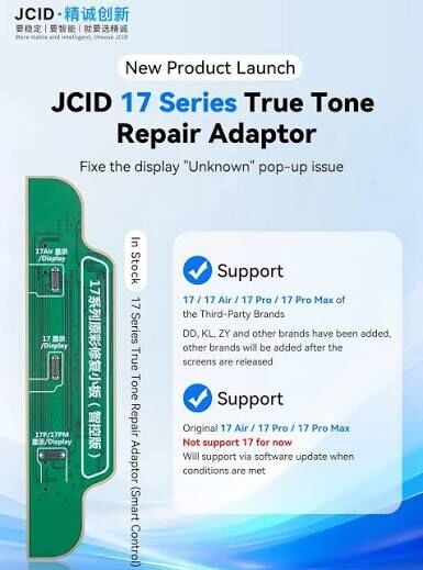 JCID 17 Series True Tone Repair Adapot (Smart Controler)