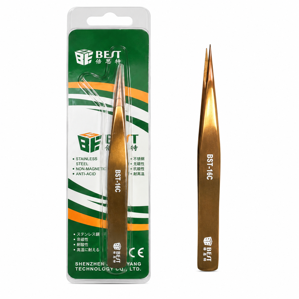 Best BST-16C Düz Uç Cımbız