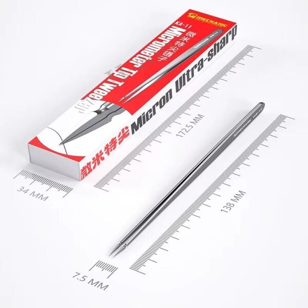 MECHANIC-KA-11 3D DÜZ UÇ ENTEGRE CIMBIZ