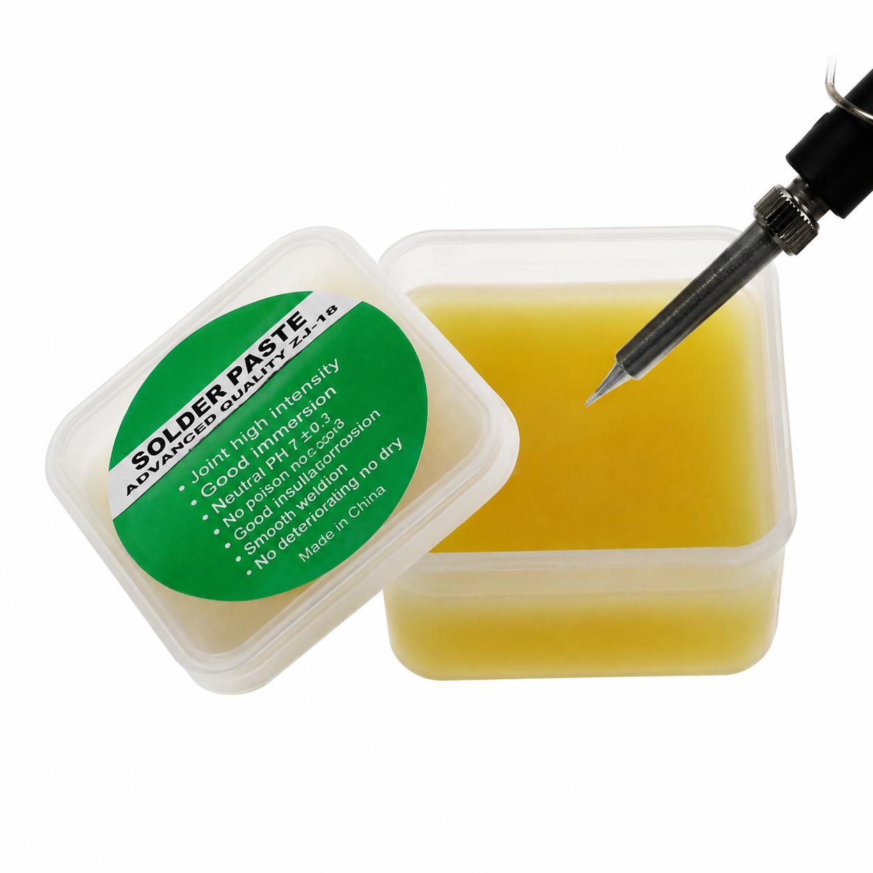 Solder Paste Havya Ucu Silme ve Temizleme Pastası