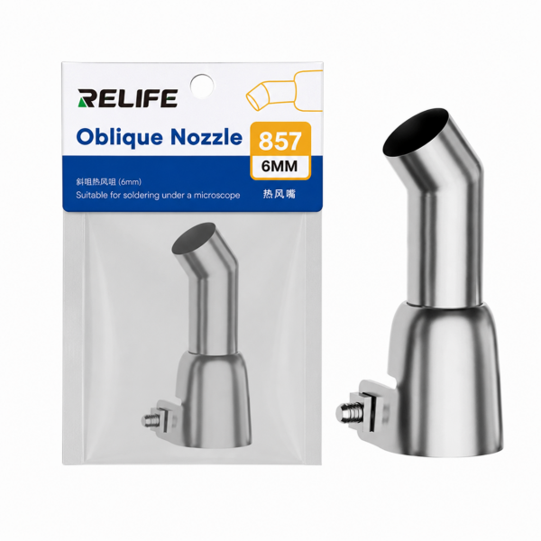 Relife 857 6 mm Eğik Sıcak Hava Nozulu