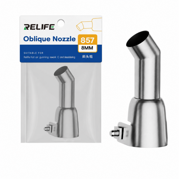 Relife 857 8 mm Eğik Sıcak Hava Nozulu